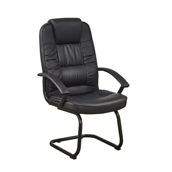 High Back Armrest Office Chairs No Wheels