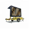 ST10 CE Certificate Solar LED Warning Flashing Portable Variable Message Sign Trailer