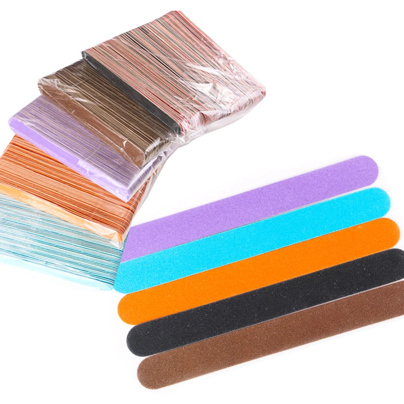 

Custom Printed 100/180 Wooden Nail File, 5 colors