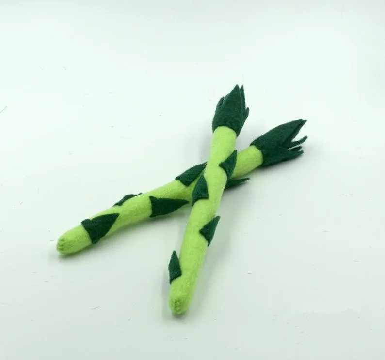 dog asparagus toy