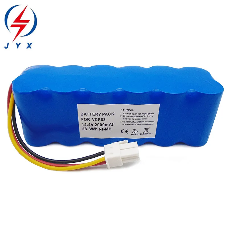 
replacement 14.4v robot vacuum cleaner battery for RBT-20 VCARBT20 VCA-RBT20 