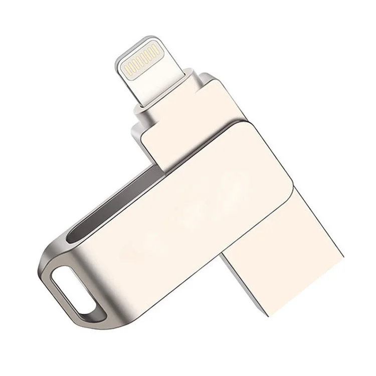 2 IN 1 32/64 GB OTG Memory Drive Pendrive OTG U-Disk For iPhone/PC