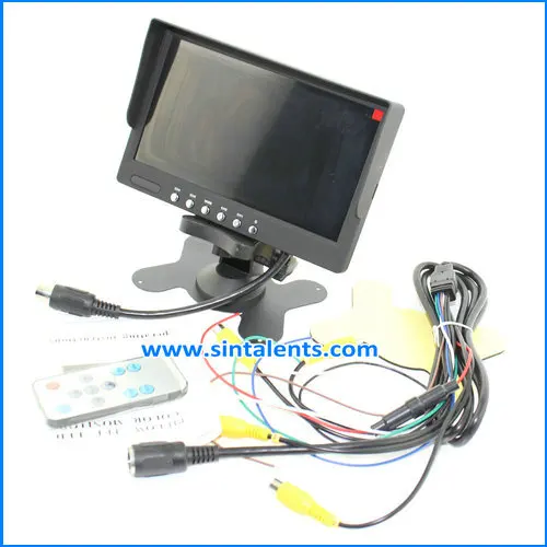7 inch TFT LCD Bluetooth screen Car Rearview Mirror Car Monitor Car reversing parking monitor