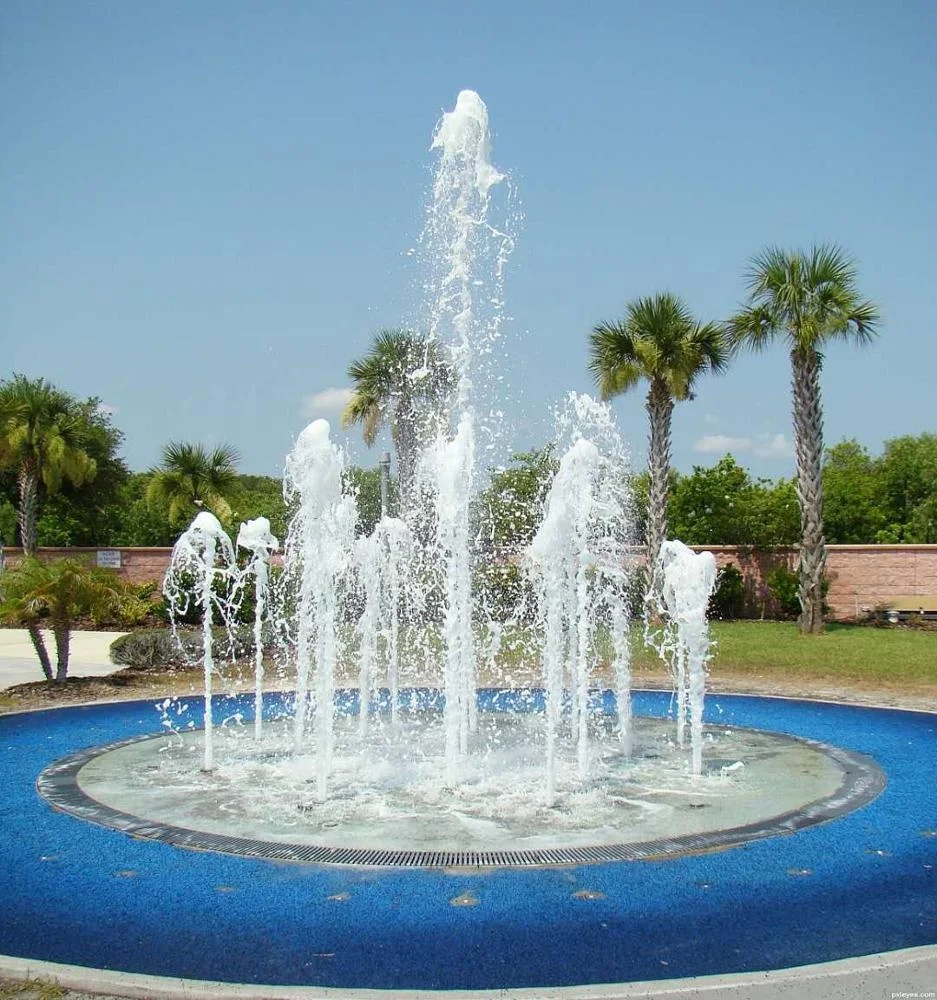 

Water splash playground equipment fountain nozzle for sale, Metal color
