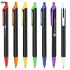 Premium Gift Black Barrel Triangular Plastic Ballpoint Pen as office stationery products