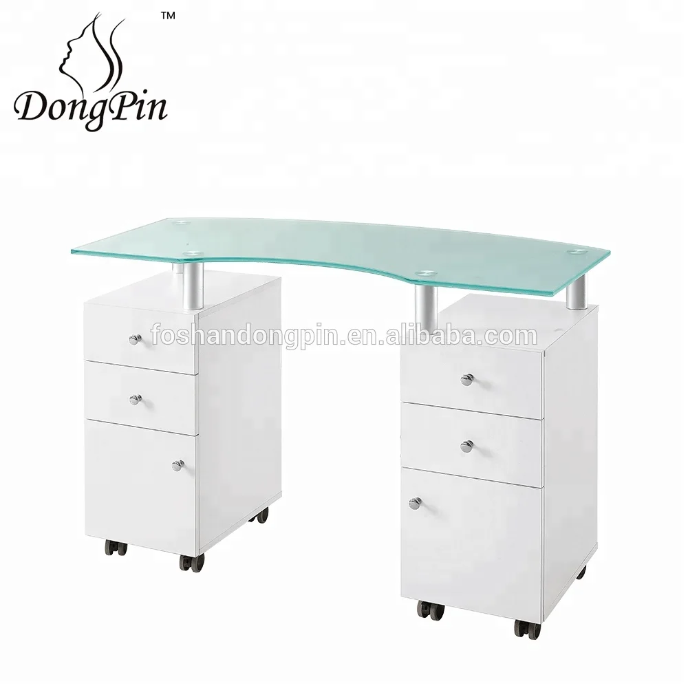 New Fashion Spa Tables For Sale Vented Manicure Tables Nail Salon