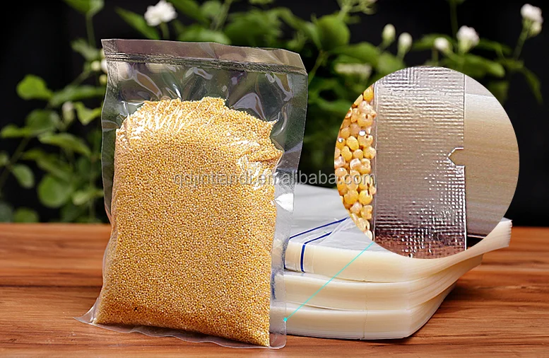 Manufacture Top Grade Clear Plastic Packets For Rice Plastic Rice