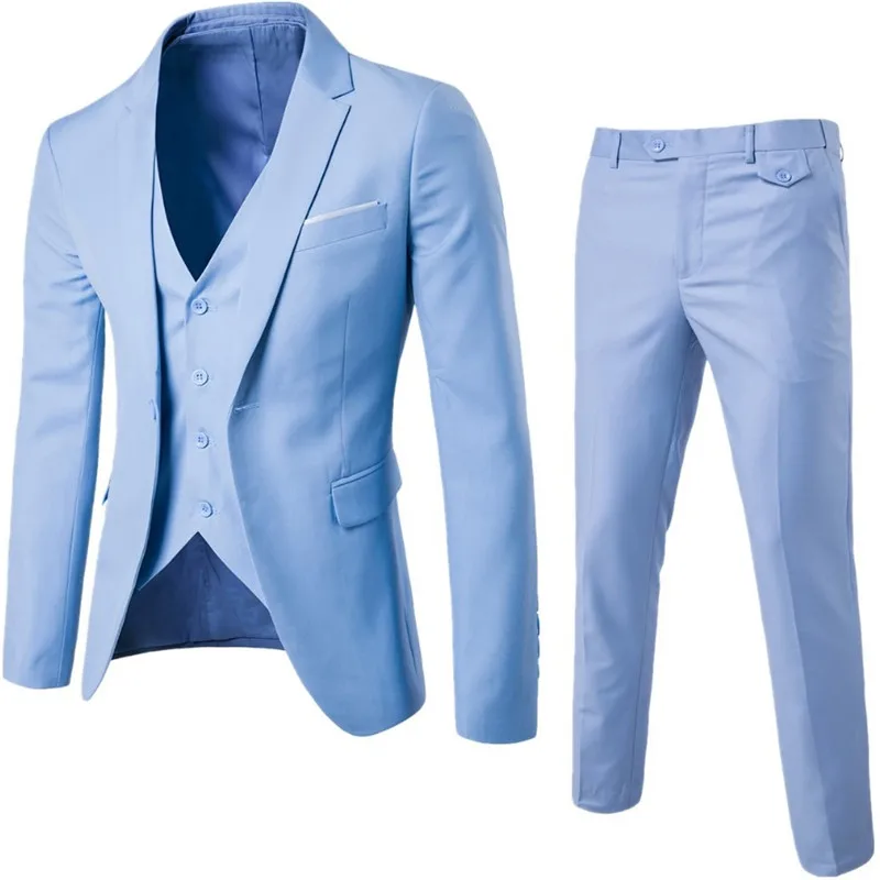 

Fashion Mens Gentleman Slim Fit Blazer Suits, As per your request