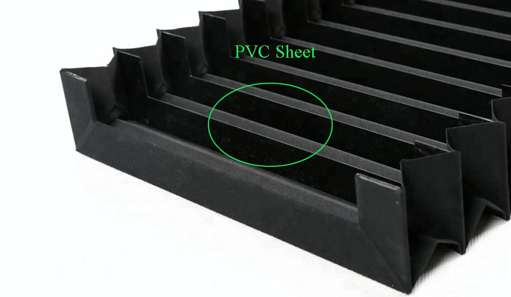 Cnc Linear Machine Accordion Nylon Protective Guides Rail Bellow Cover