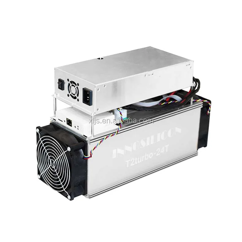 

Factory Wholesale Innosilicon T2T T2 Turbo 26TH/S Bitcoin Miner with PSU