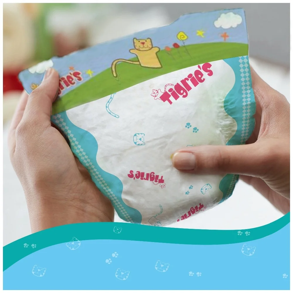 
Beath Grand an Adult Diapers Colorful Printed Disposable Diaper Breathable Back-sheet for Baby Diaper 