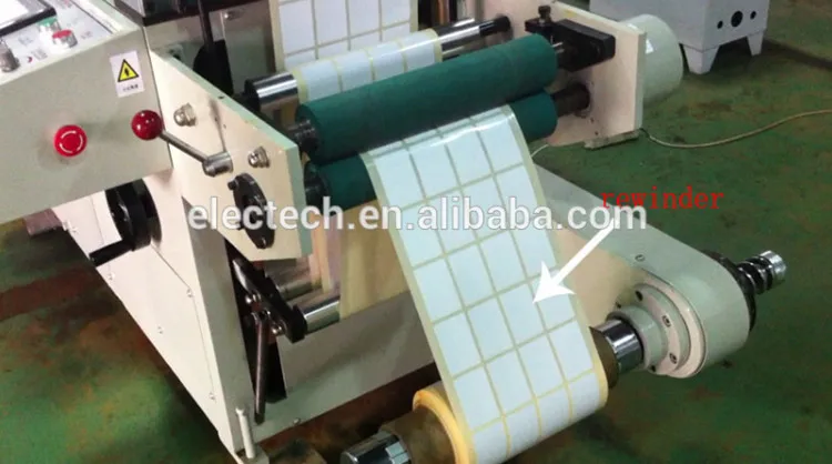 Flatbed Roll to Roll Label Automatic Die Cutting Machine