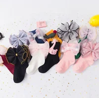 

Wholesale handmade cute lace flower bow-knot cotton girls kids socks