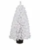 2ft thin white artificial Christmas trees indoor with lights
