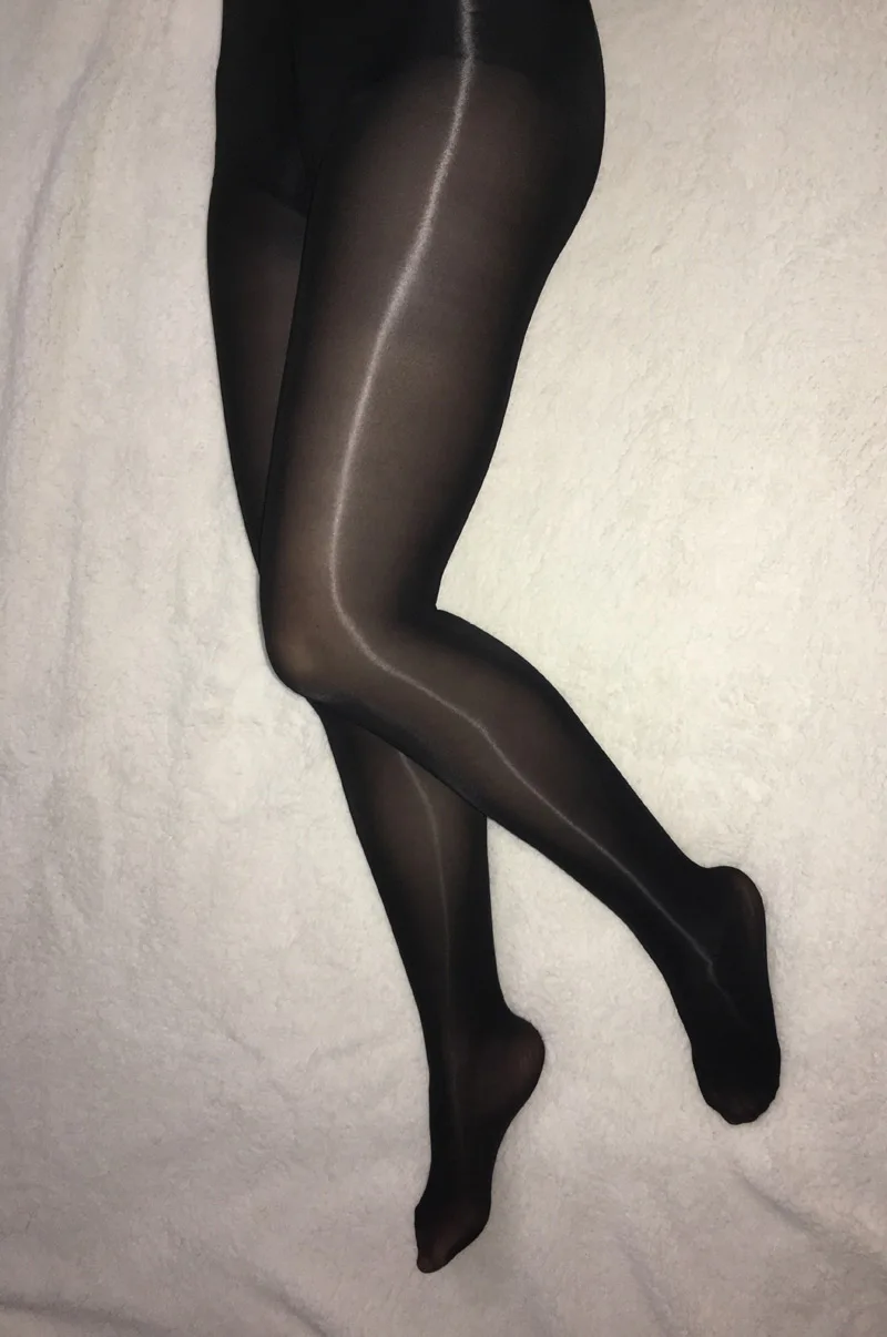 Nylon Feet Tube Pantyhose Tights Nylon Legs Sexy Silk Tube Stockings