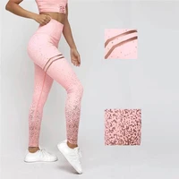 

young girl tight leggings printing high waisted brushed custom spandex yoga pants wholesale