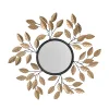 Mayco Start From MOQ 20PCS Round Mirror Gold Frame Wall Deco Furniture