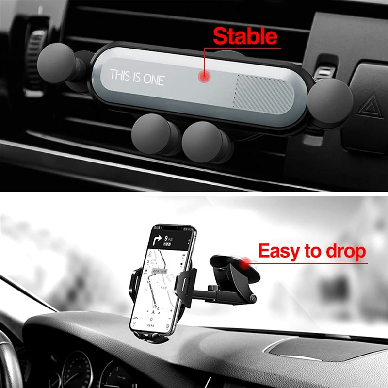 Car Phone Holder 360 Rotation Holder for Phone in Car Air Vent Mount Car Holder Stand for iPhone 7 8 XS Max For Xiaomi Universal