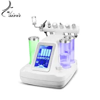 

6 in 1 daily skin care Hydra Cleaning Water Jet Beauty machine facial care oxygen equipment small bubble machine