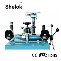 Hand pump atmospheric pressure gauge calibrator
