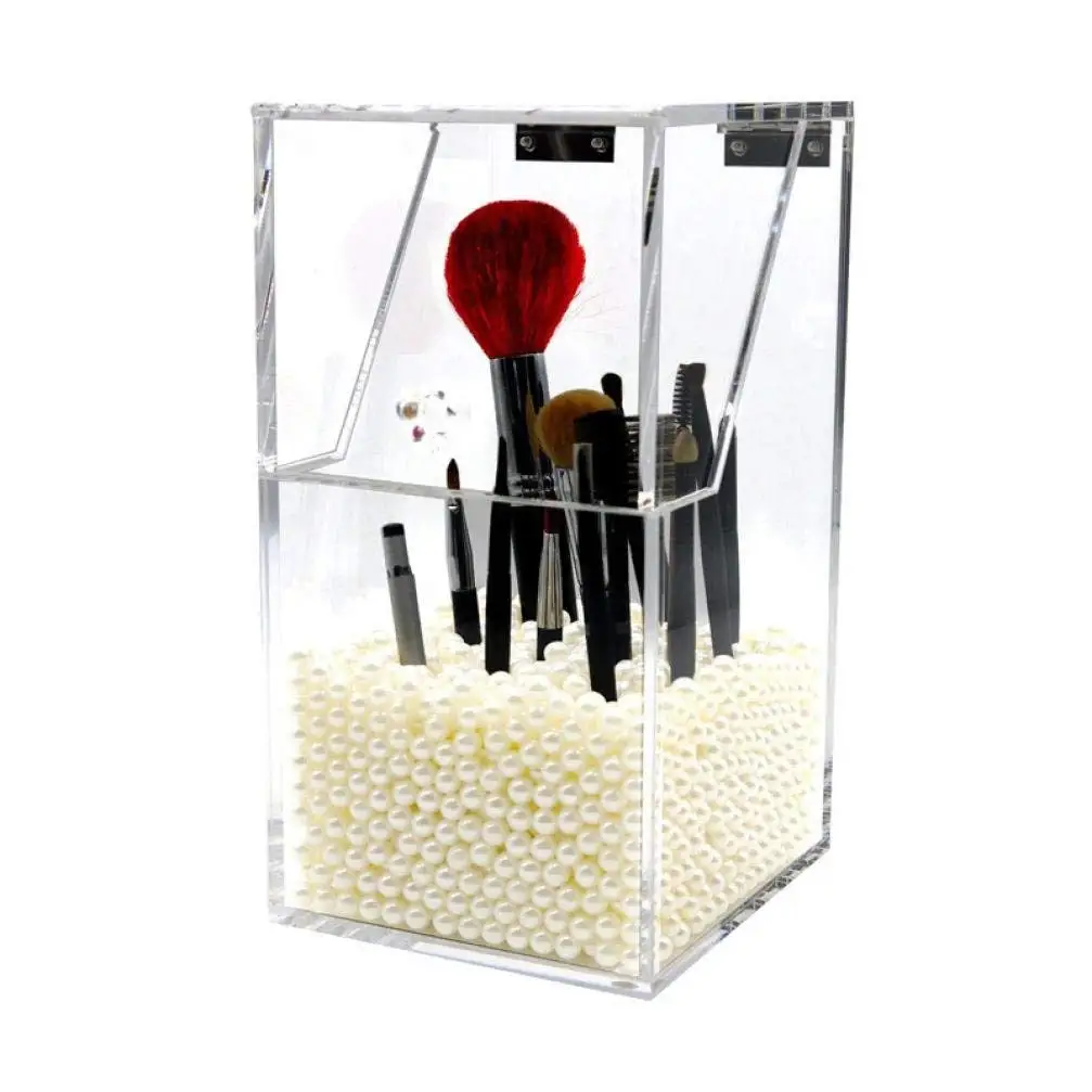 portable makeup brush holder