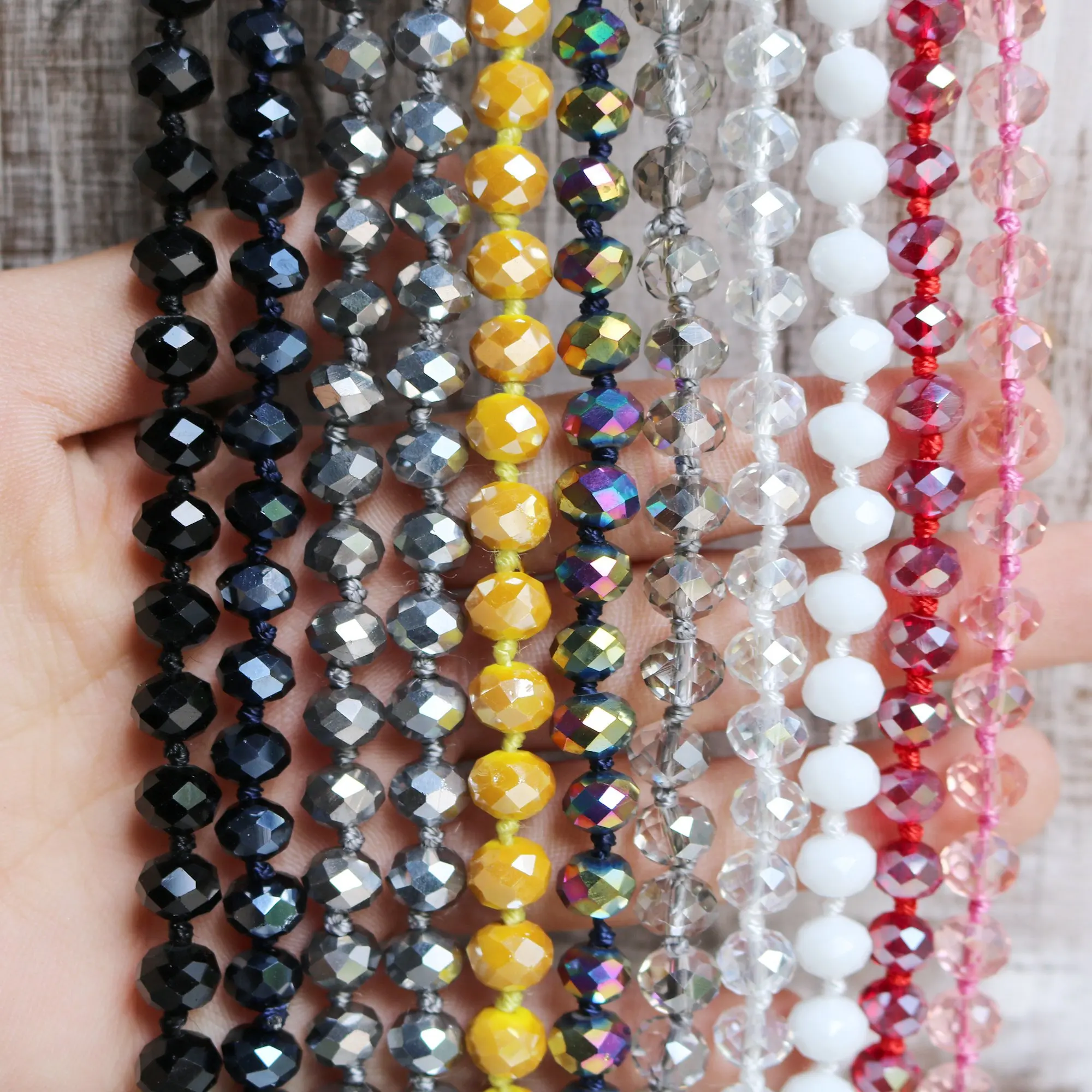 

2019 Custom Fashion Jewelry  Crystal Necklaces Women, As picture