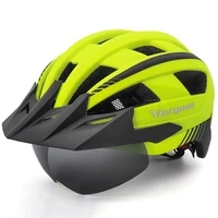 

VICTGOAL Bike Helmet Goggles Bicycle Helmet LED Light Sun Visor