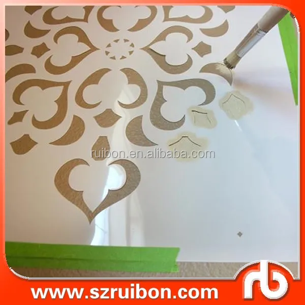 Wall Stencil Patterns,Die Cutting Stencil,Plastic Art Decorative