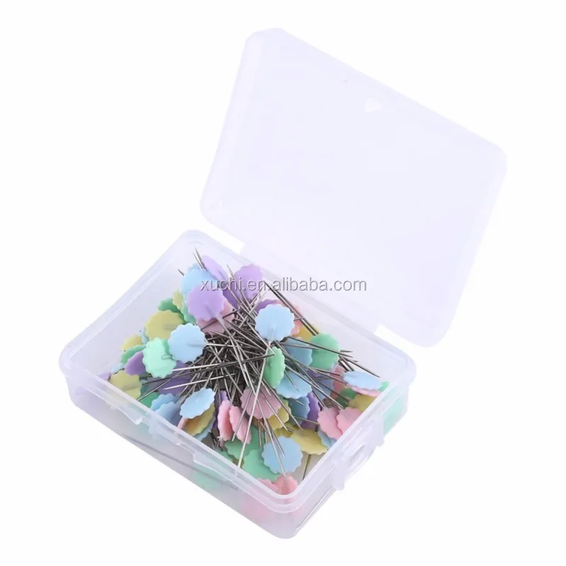 

Set of 100 pcs Flower Head Pins for marking & ironing, As your request