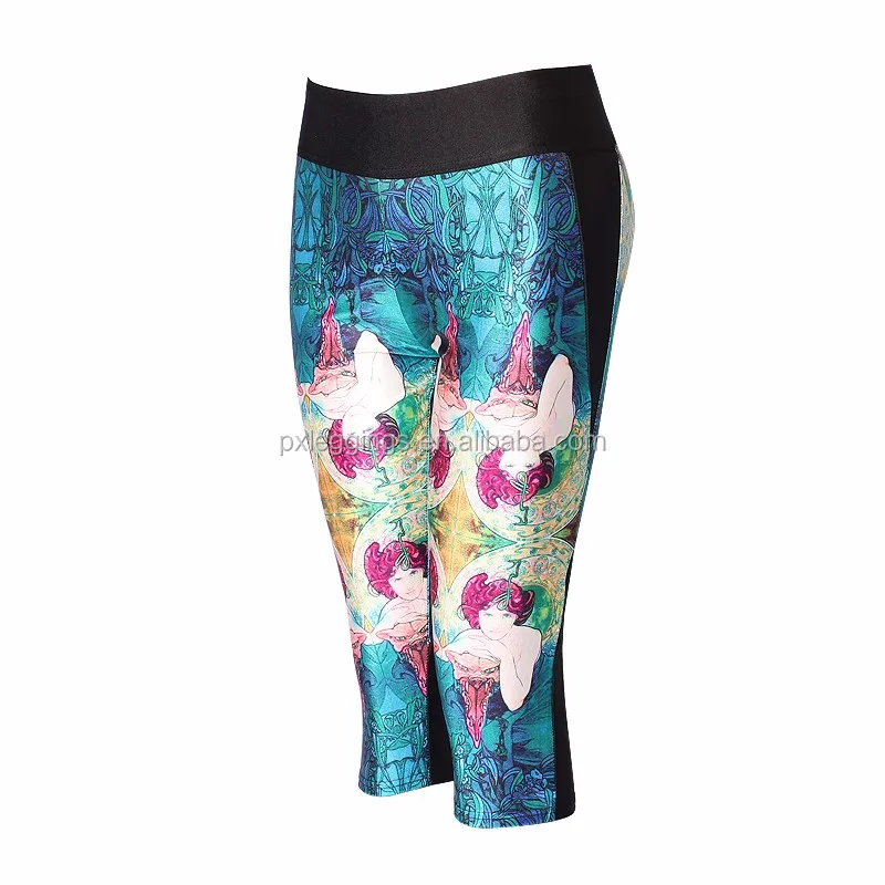 

New! Sexy 2017 Fashion Leggings Women Digital Print Pants Sports Fitness Casual Leggins, Multicolor