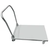 Heavy Duty Foldable Stainless Steel Platform Truck Trolley Hand Cart Flat Bed Warehouse Picking