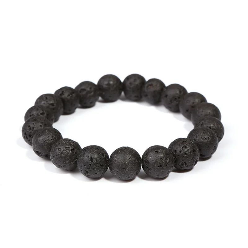 

Natural obsidian energy stone beads healing bracelet jewelry, As the picture