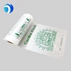 Custom fresh clean transparent biodegradable compostable plastic grocery shopping bag for food packaging