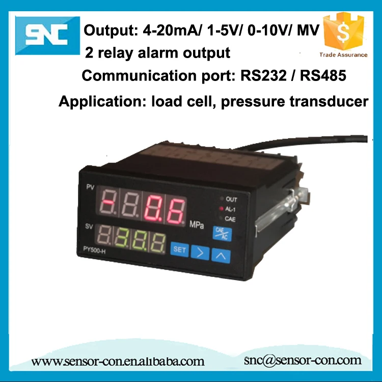 RS232 4-20mA counting scale digital weight indicator with battery