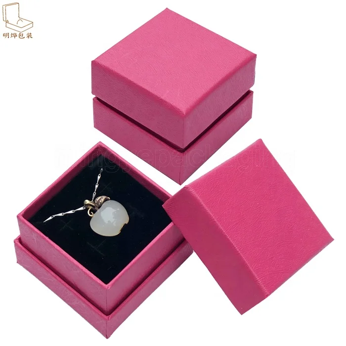 

Wholesale small paper jewelry boxes for ring earring pendant, Rose,etc