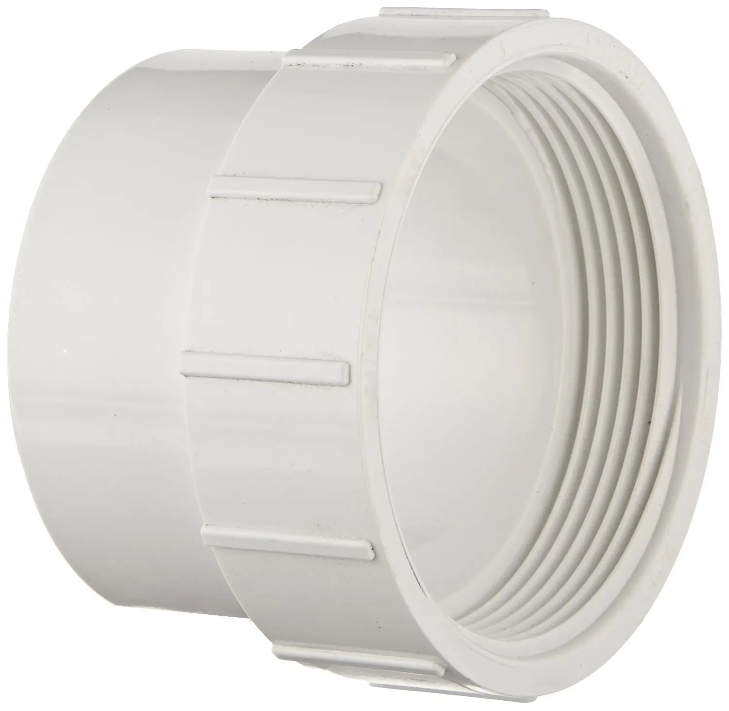 6 Spigot x 6 NPT Female Cleanout Adapter with Plug Spears P105X Series