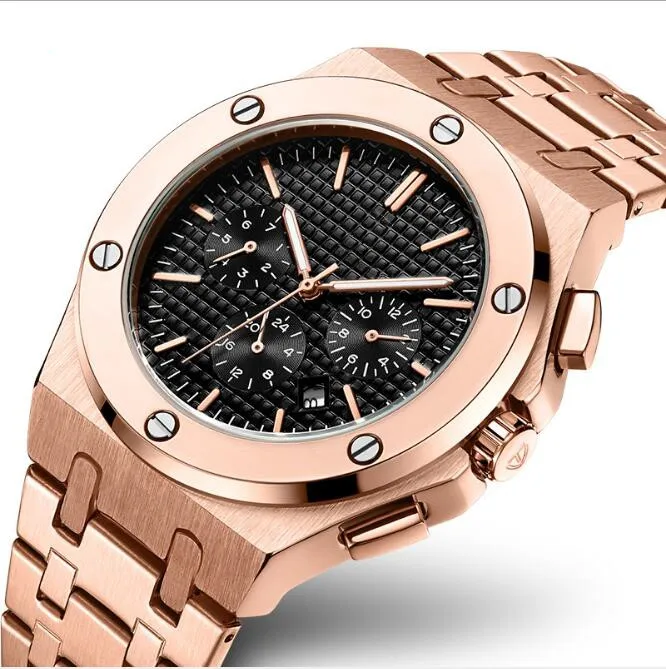 

42mm Luxury Alloy Sports Watch Top Brand Men Watches Automatic OEM Mens Customer Logo Men Chronograph Reloje Mechanical Watches
