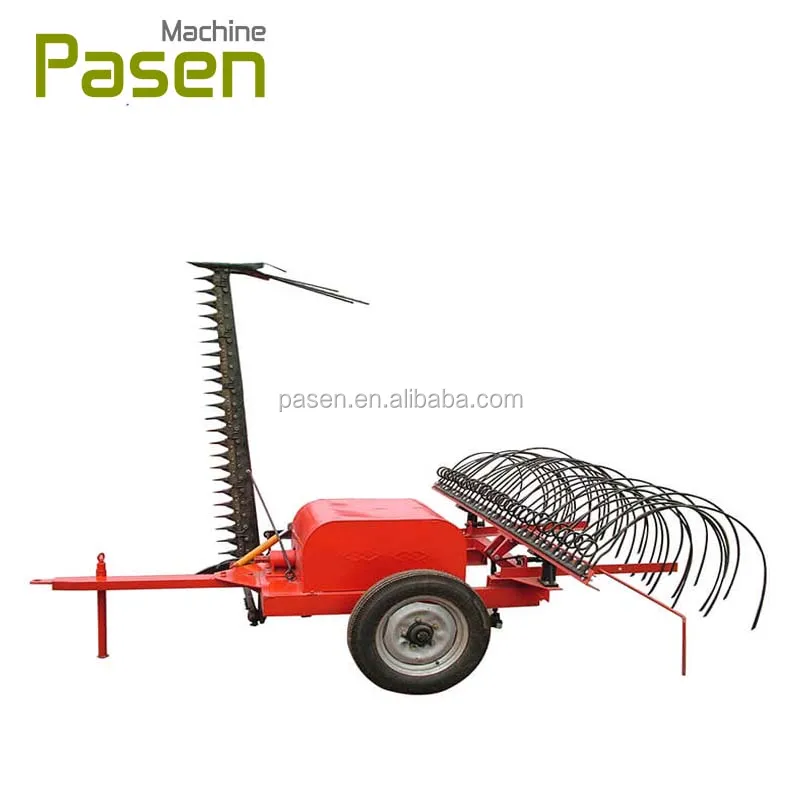 Farm Lawn Finishing Mower / Grass Rake For Ride On Mower For Tractor