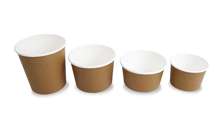 Download Custom Printed Kraft Disposable Paper Soup Bowl Buy Paper Soup Bowl Paper Soup Containers Disposable Soup Bowl Product On Alibaba Com