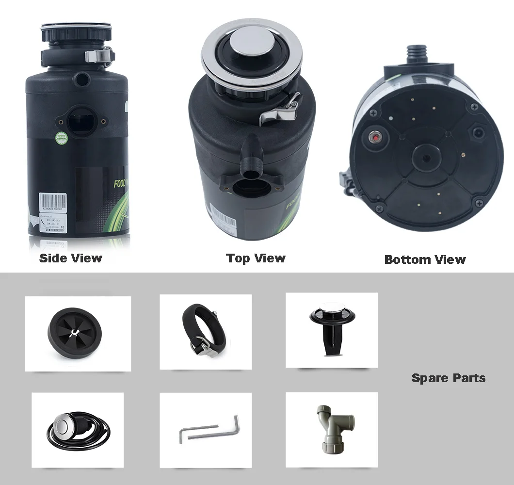 Dsb390a 220v Ce Food Waste Disposer Household Food Garbage Disposal