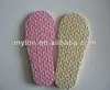 Fashion colorful EVA message sole sheets for Slipper or Flip flops