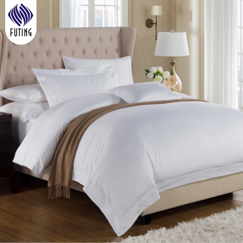 5 Star Hotel 100 Cotton Bedding Set Luxury Satin Bed Duvet Cover