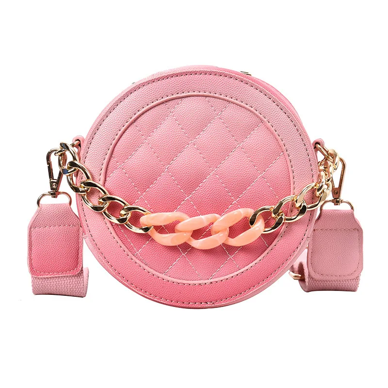New Fashion Colorful Creative Lady Bag Large Capacity Round Handbag ...
