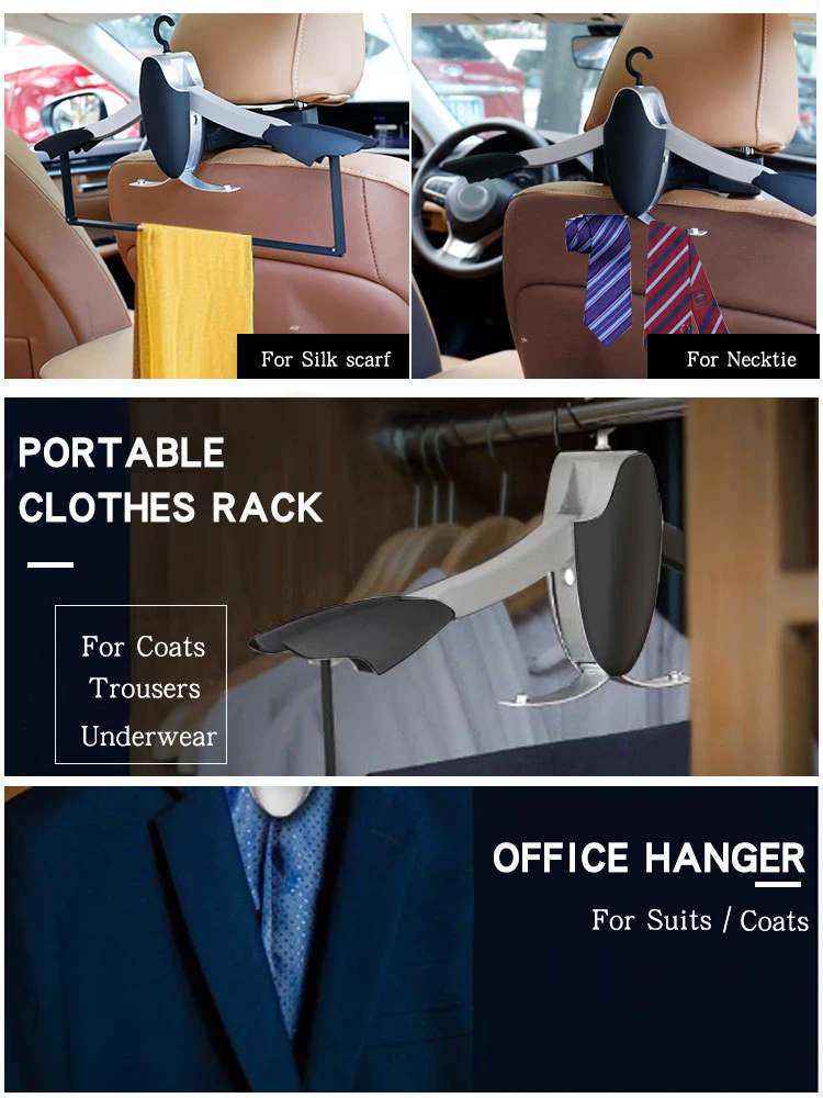 Multipurpose Sear Mount Headrest Auto Suit Hanger Black Hooks Buy