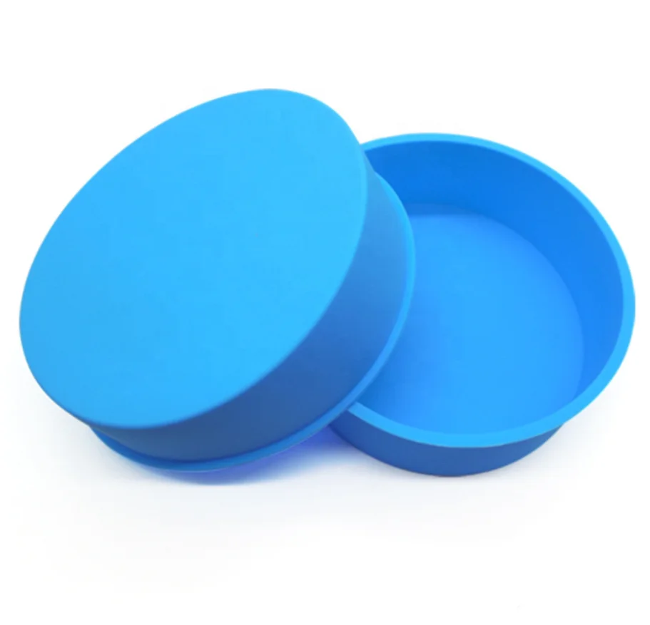 

BPA free 2 Piece Round 8 and 6 Inch silicone cake mold