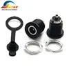 Large current JTELE DC-022D 1A-10A charger female socket DC power jack 5.5MM x 2.1MM with Waterproof dustproof cover cap
