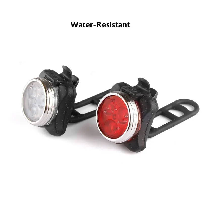 Rechargeable USB Bright LED Bicycle Rear Tail Camping bike light