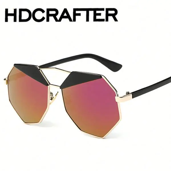 

women vintage Unique personality funny glasses frame eyebrow Sunglasses