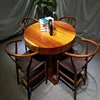 Rustic dining table train set
