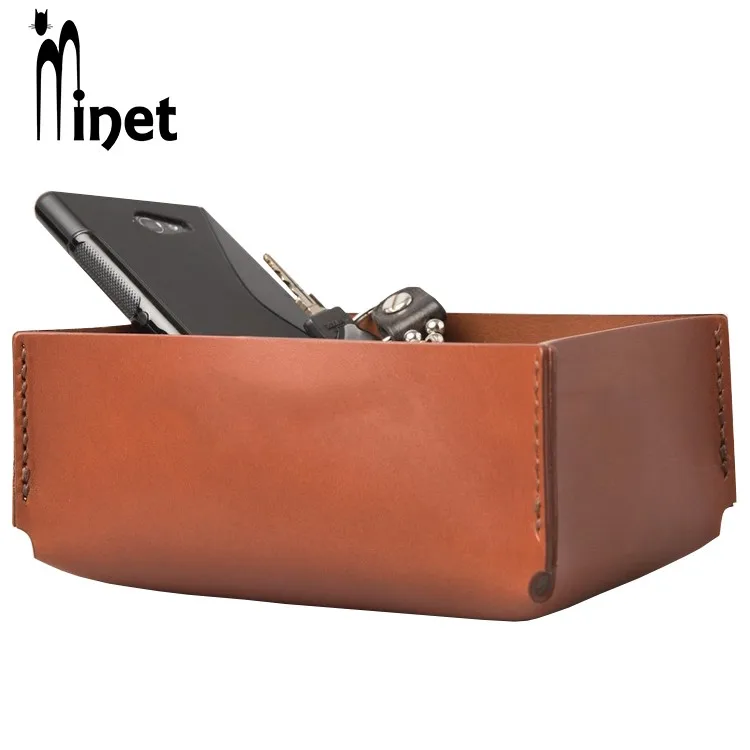 Fashion Design Real Leather Bedside Dresser Storage Tray Buy Real Leather Storage Tray,Dresser